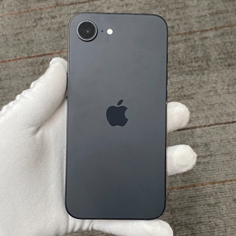 9新 苹果/iPhone 16e 128GB 黑色 sim卡限制TF 编号34304 