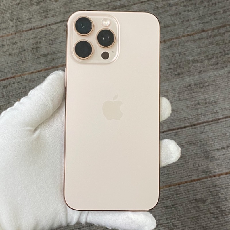 95新 苹果/iPhone 16 Pro Max 256GB 沙漠色钛金属 sim卡限制Dish 编号39211 
