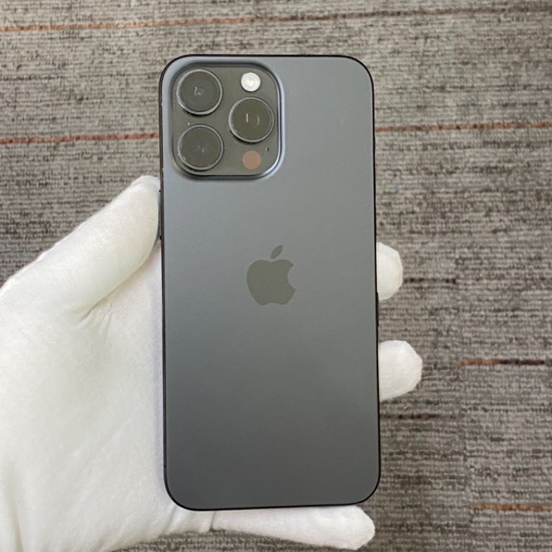 95新 苹果/iPhone 15 Pro Max 256GB 黑色钛金属 sim卡限制SPE 编号14726 