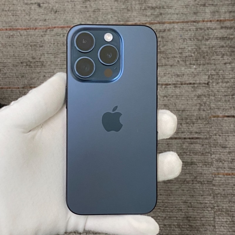 95新 苹果/iPhone 15 Pro 512GB 蓝色钛金属 sim卡限制Dish 编号81748 