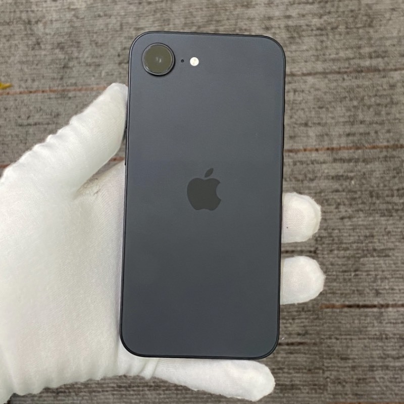 95新 苹果/iPhone 16e 128GB 黑色 sim卡限制TF 编号58067 