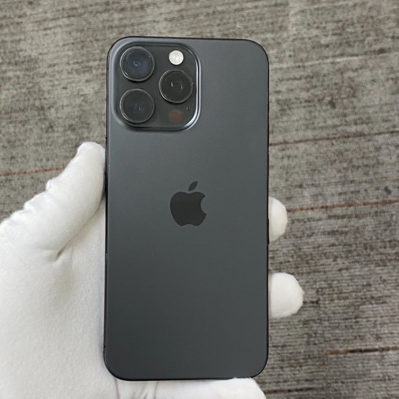 9新 苹果/iPhone 15 Pro Max 256GB 黑色钛金属 sim卡限制T-Mobile 编号51492 