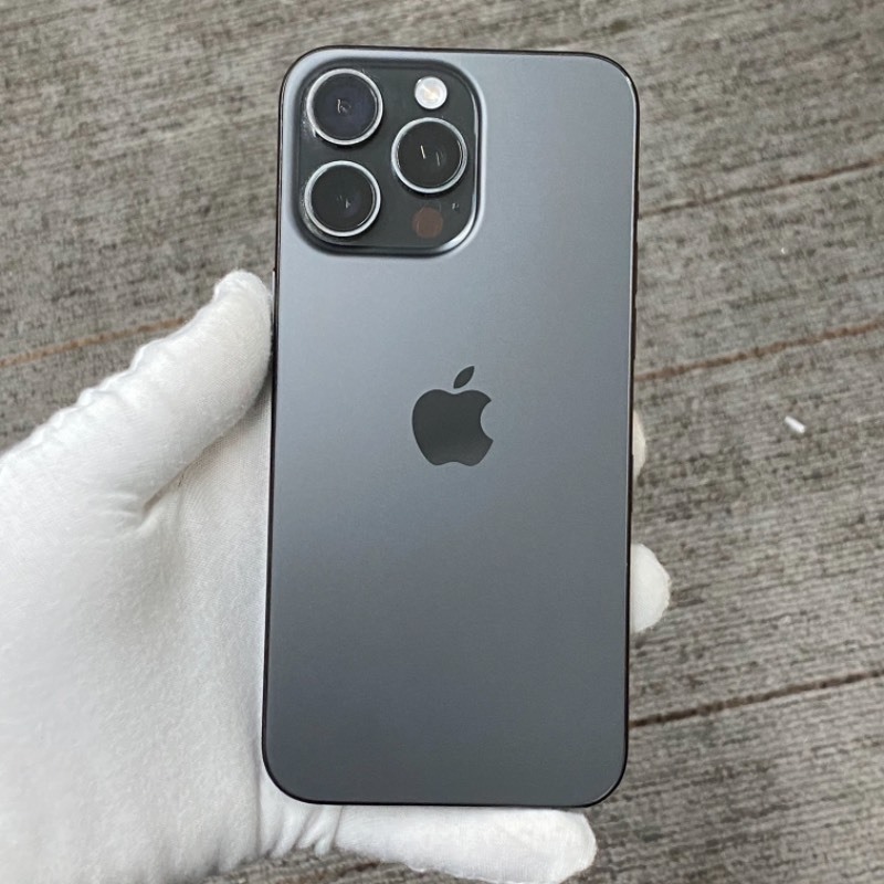 95新 苹果/iPhone 15 Pro Max 256GB 黑色钛金属 sim卡限制ATT 编号07427 