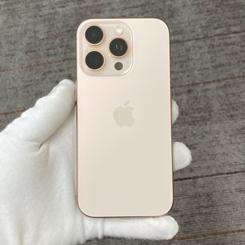 98新 苹果/iPhone 16 Pro 256GB 沙漠色钛金属 sim卡限制Ver 编号77374 