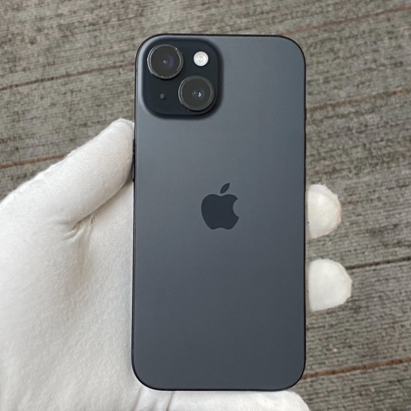 9新 苹果/iPhone 15 128GB 黑色 国行 编号72545 