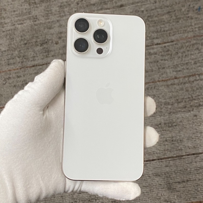 95新 苹果/iPhone 15 Pro Max 1TB 白色钛金属 sim卡限制ATT 编号10204 