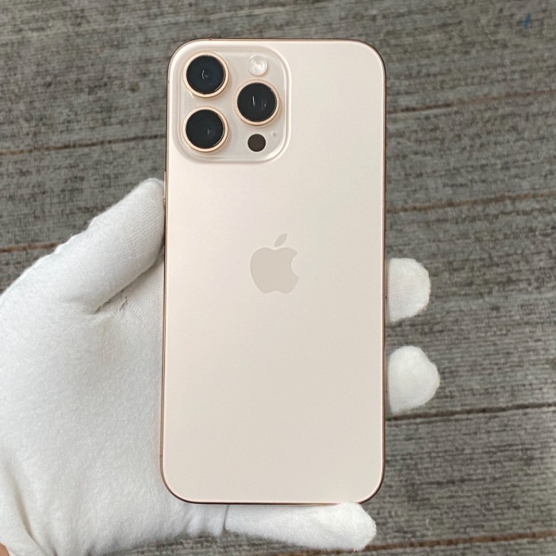 93新 苹果/iPhone 16 Pro Max 256GB 沙漠色钛金属 sim卡限制T-Mobile 编号36679 