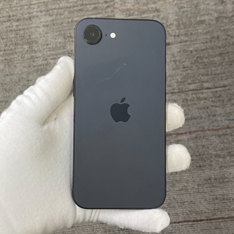 93新 苹果/iPhone 16e 128GB 黑色 sim卡限制TF 编号35325 