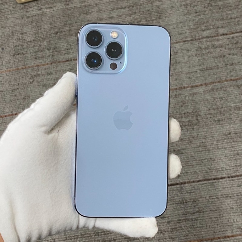 9新 苹果/iPhone 13 Pro Max 256GB 远峰蓝色 国行 编号29802 