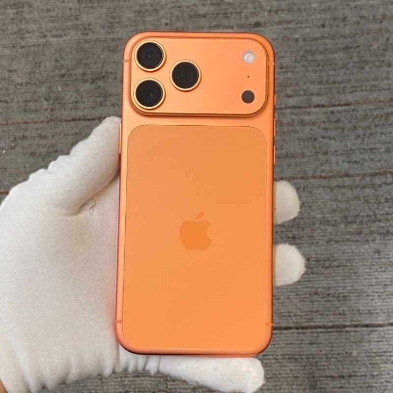 98新 苹果/iPhone 17 Pro Max 512GB 星宇橙色 sim卡限制ATT 编号76805 