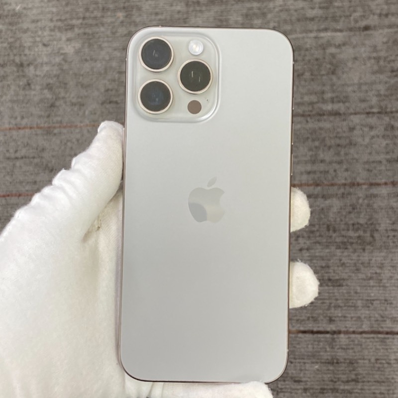 95新 苹果/iPhone 16 Pro Max 1TB 原色钛金属 sim卡限制T-Mobile 编号42291