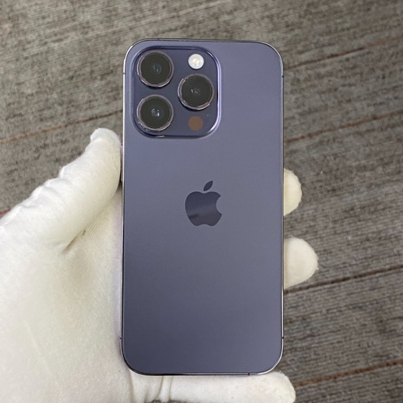 9新 苹果/iPhone 14 Pro 256GB 暗紫色 国行 编号39219 