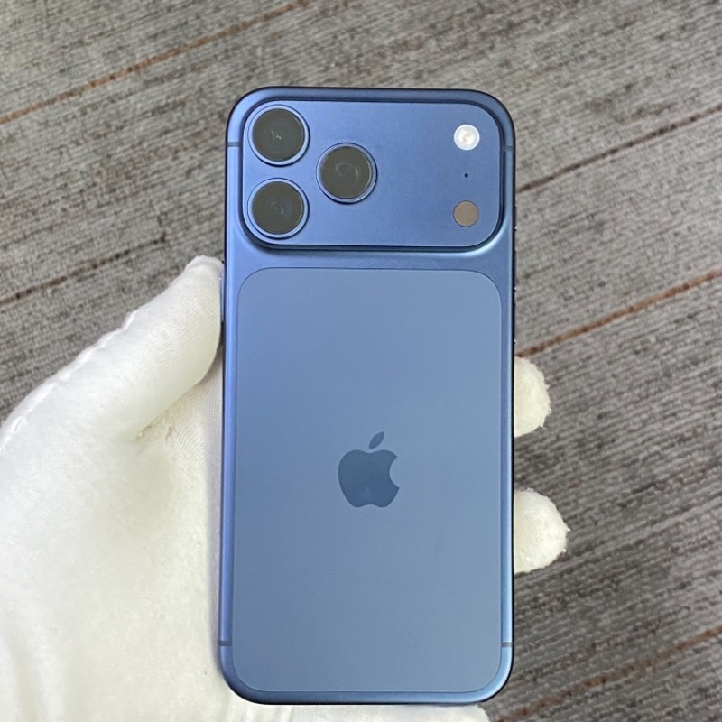 99新 苹果/iPhone 17 Pro Max 1TB 深蓝色 sim卡限制XF 编号05154 