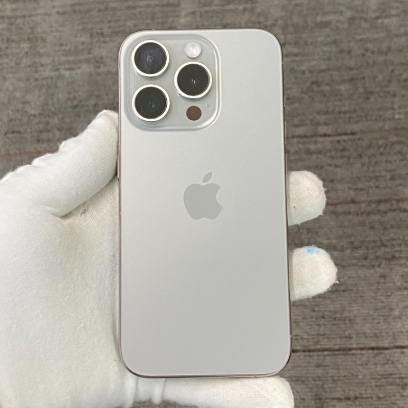 95新 苹果/iPhone 15 Pro 256GB 原色钛金属 sim卡限制ATT 编号19775 