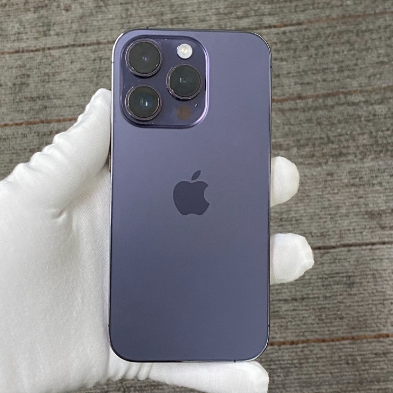 9新 苹果/iPhone 14 Pro 256GB 暗紫色 无锁版 编号53423 