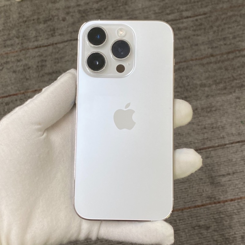 95新 苹果/iPhone 14 Pro 256GB 银色 sim卡限制ATT 编号09917 