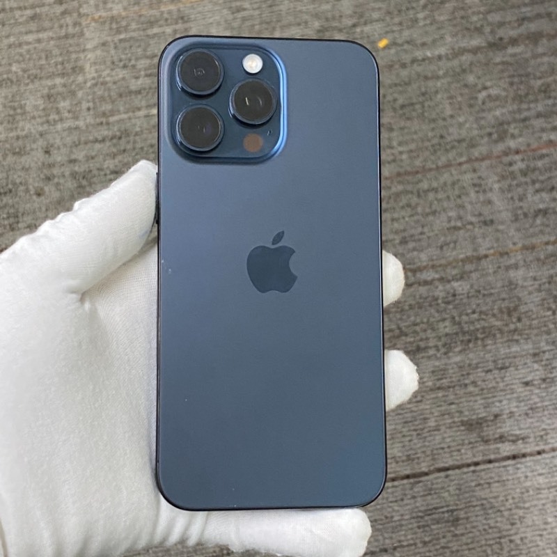 9新 苹果/iPhone 15 Pro Max 256GB 蓝色钛金属 无锁版 编号69441 