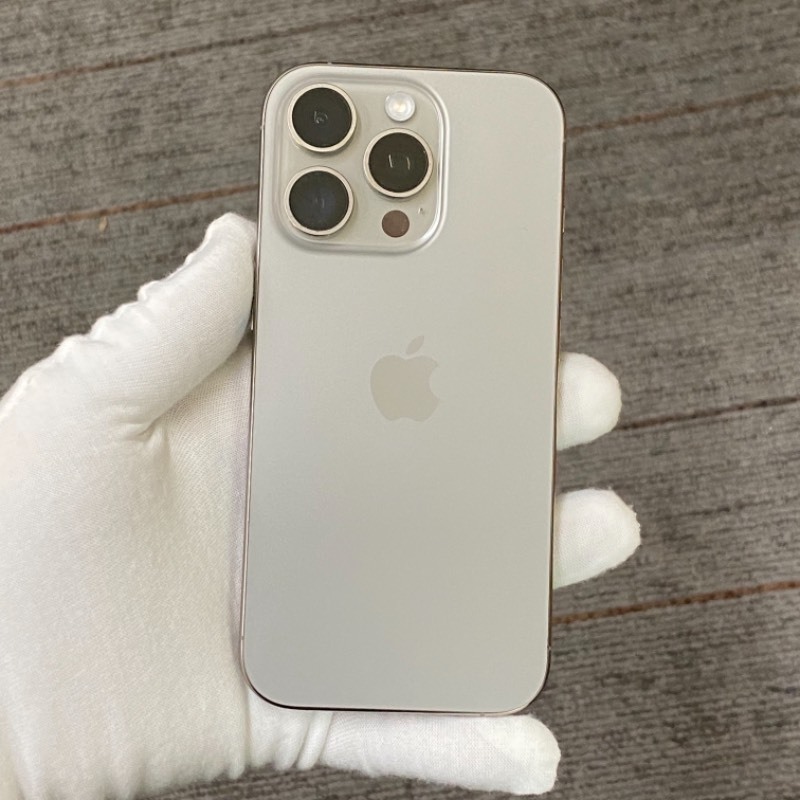 95新 苹果/iPhone 16 Pro 128GB 原色钛金属 sim卡限制XF 编号36070 