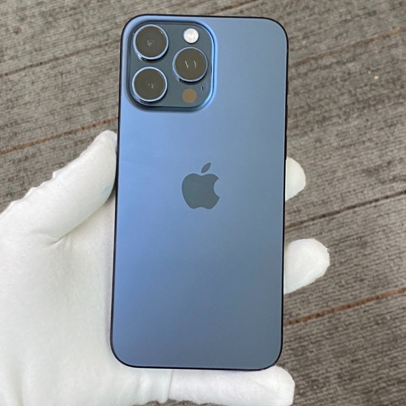 98新 苹果/iPhone 15 Pro Max 256GB 蓝色钛金属 sim卡限制ATT 编号91387 
