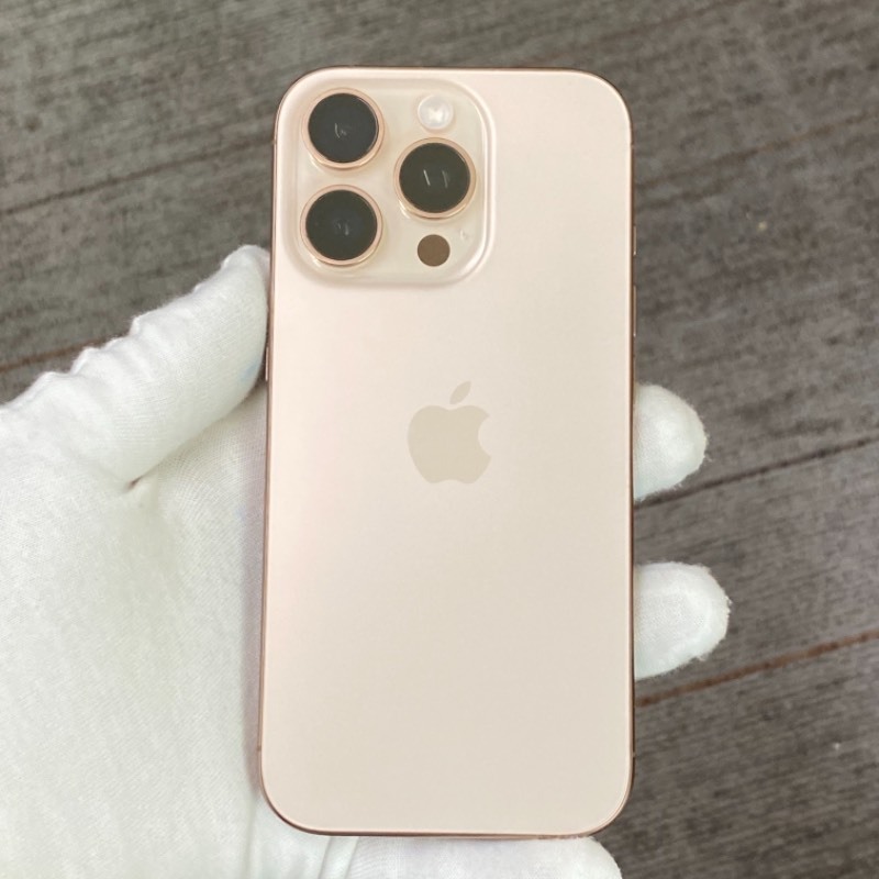 98新 苹果/iPhone 16 Pro 128GB 沙漠色钛金属 无锁版 编号92880 