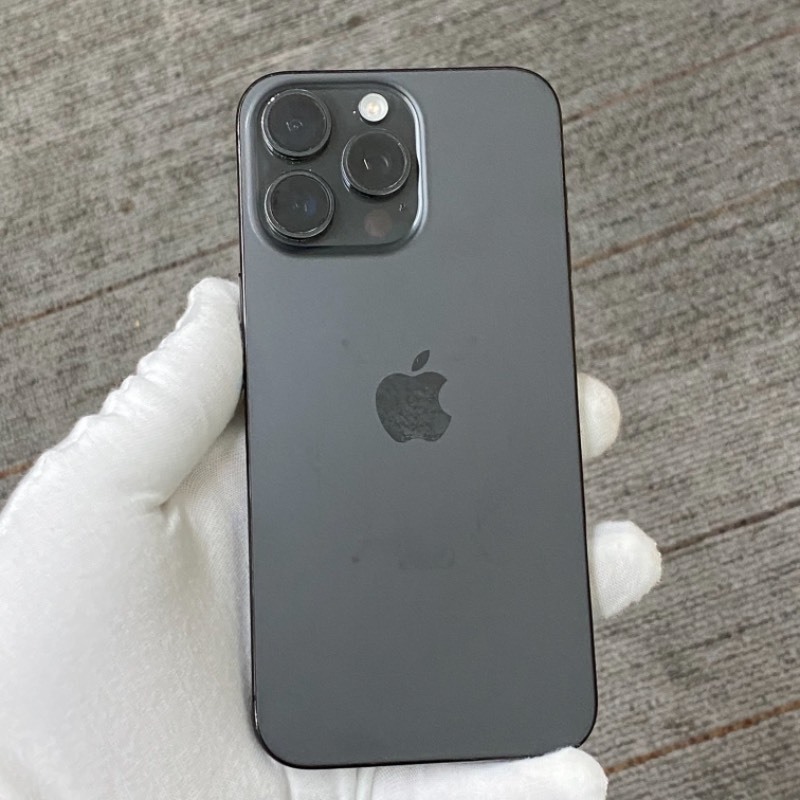 9新 苹果/iPhone 15 Pro Max 256GB 黑色钛金属 sim卡限制T-Mobile 编号50028 