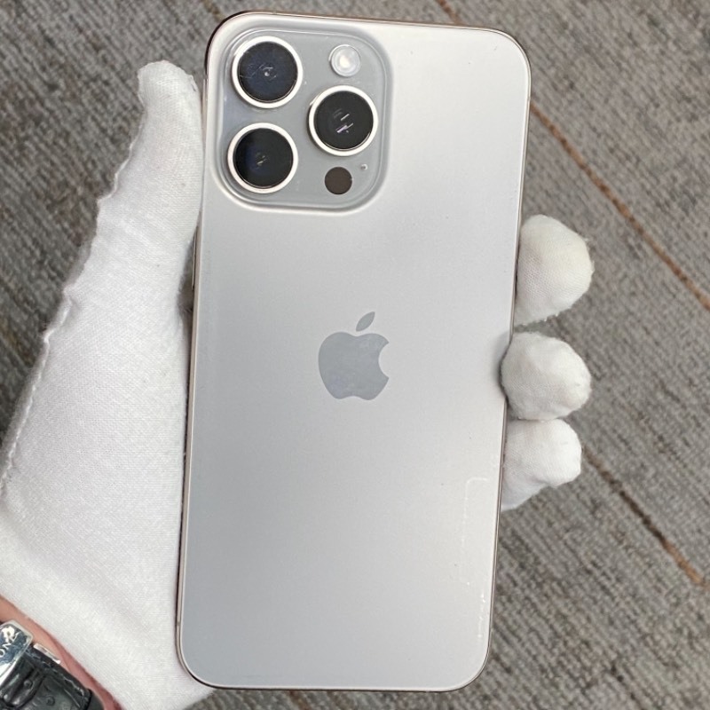 95新 苹果/iPhone 15 Pro Max 1TB 原色钛金属 sim卡限制Dish 编号65213 