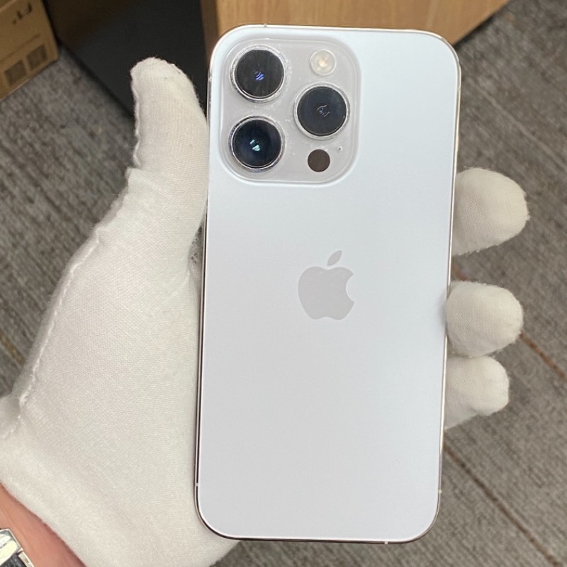 95新 苹果/iPhone 14 Pro 256GB 银色 国行 编号93196 