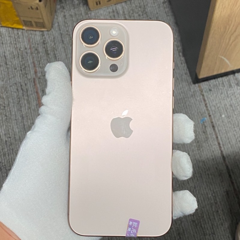 95新 苹果/iPhone 16 Pro Max 256GB 沙漠色钛金属 sim卡限制ATT 编号01117 