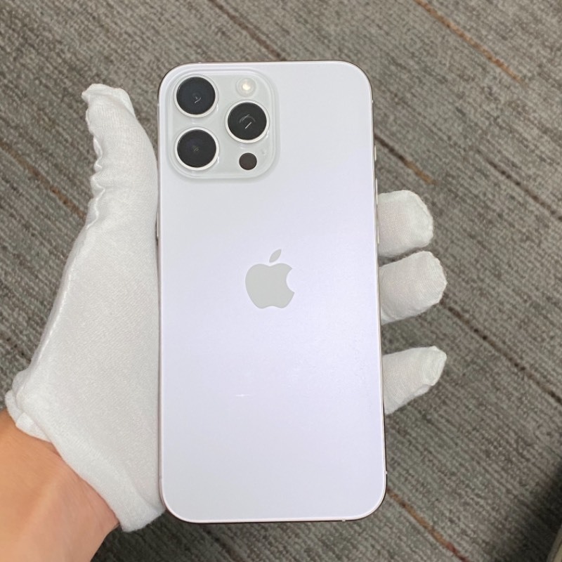 98新 苹果/iPhone 16 Pro Max 256GB 白色钛金属 无锁版 编号17273 