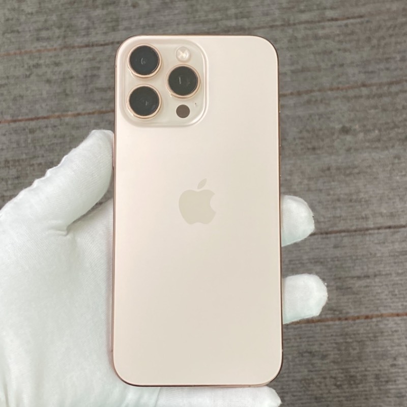 9新 苹果/iPhone 16 Pro Max 256GB 沙漠色钛金属 sim卡限制ATT 编号04885 