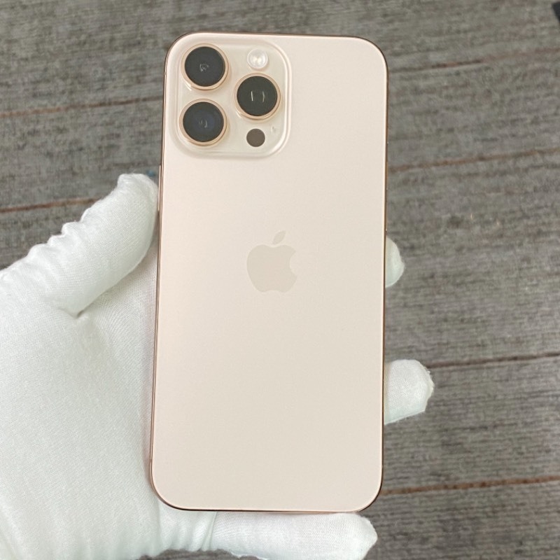 95新 苹果/iPhone 16 Pro Max 256GB 沙漠色钛金属 sim卡限制ATT 编号62980 