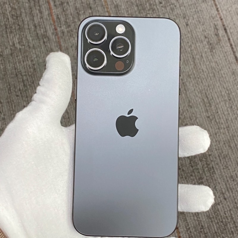 9新 苹果/iPhone 16 Pro Max 256GB 黑色钛金属 sim卡限制T-Mobile 编号05938 