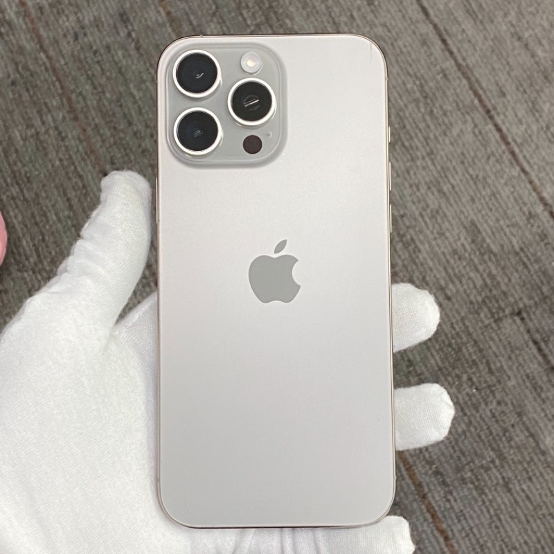 95新 苹果/iPhone 16 Pro Max 256GB 原色钛金属 sim卡限制Dish 编号48334 