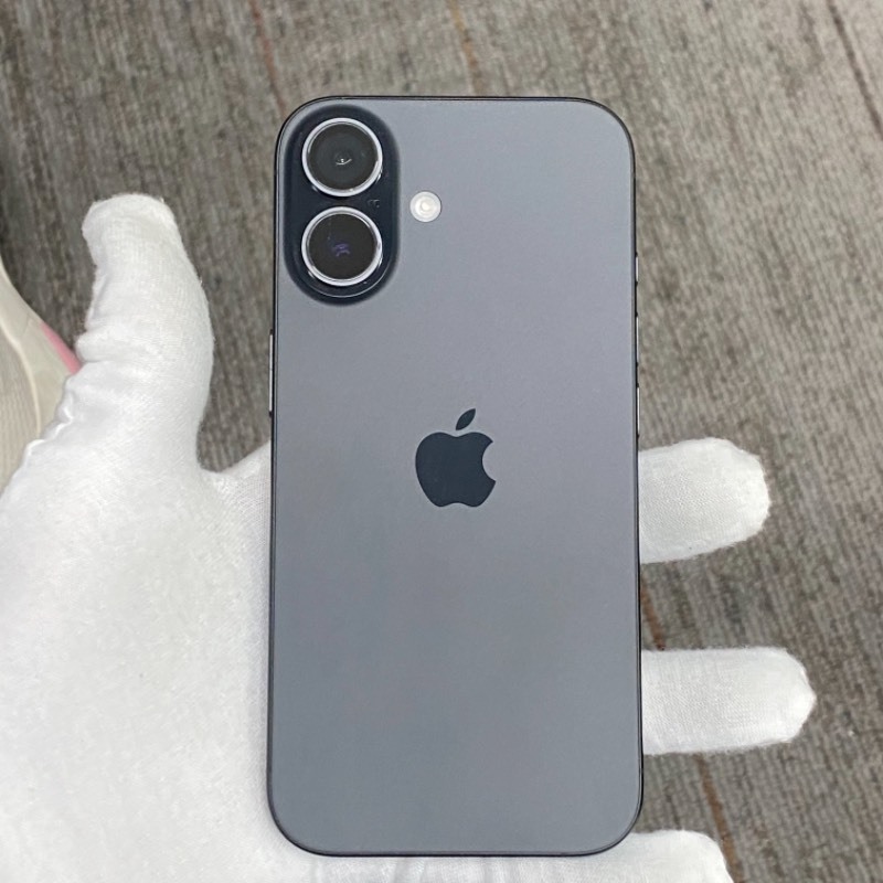 95新 苹果/iPhone 16 128GB 黑色 国行 编号86584 