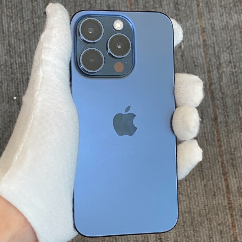 95新 苹果/iPhone 15 Pro 256GB 蓝色钛金属 sim卡限制T-Mobile 编号71092 
