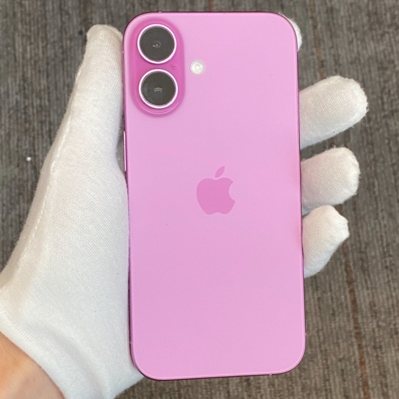 95新 苹果/iPhone 16 128GB 粉色 无锁版 编号73353 