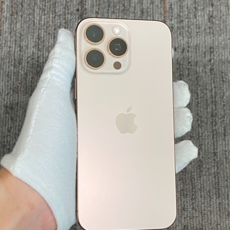 9新 苹果/iPhone 16 Pro Max 256GB 沙漠色钛金属 sim卡限制T-Mobile 编号59930 