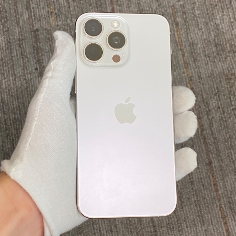 95新 苹果/iPhone 15 Pro Max 256GB 白色钛金属 sim卡限制ATT 编号89848 