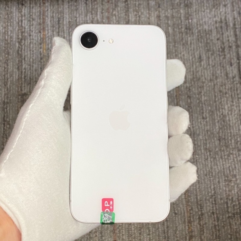 93新 苹果/iPhone 16e 128GB 白色 sim卡限制Cell 编号01395 