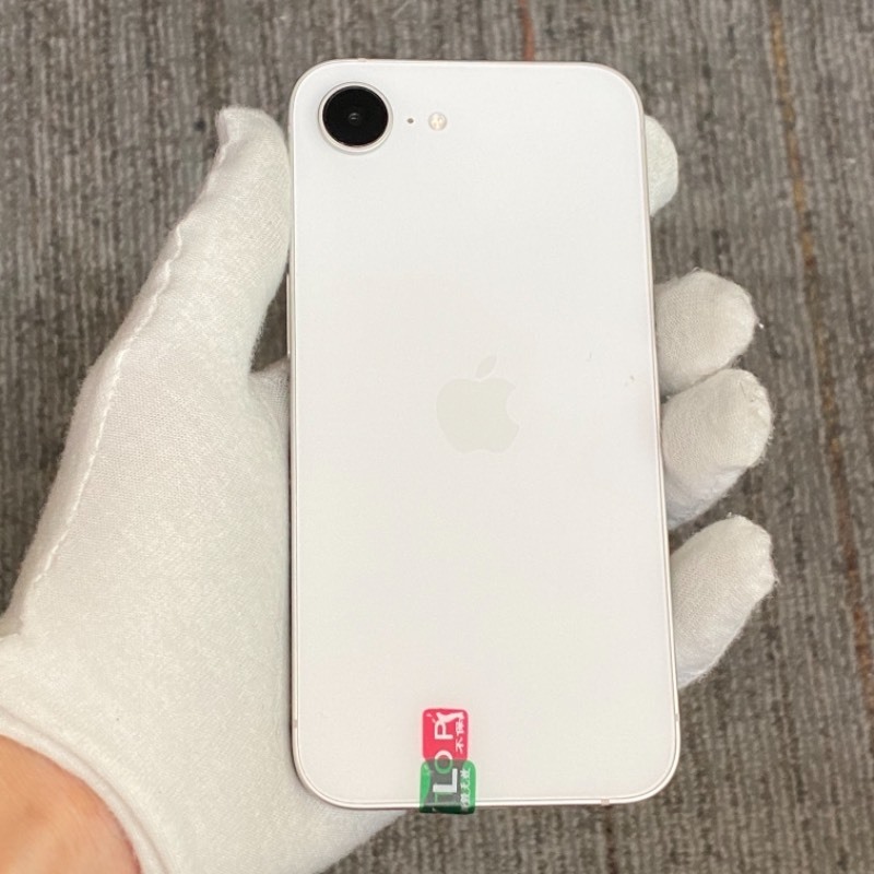 93新 苹果/iPhone 16e 128GB 白色 sim卡限制SPE 编号31960 