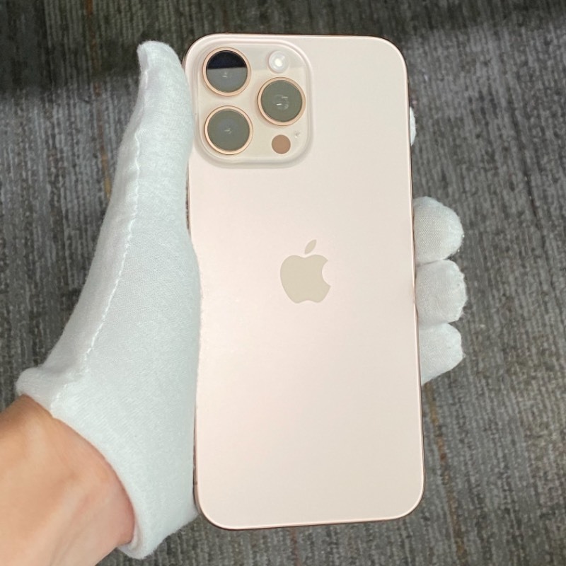 98新 苹果/iPhone 16 Pro Max 256GB 沙漠色钛金属 sim卡限制SPE 编号88838 