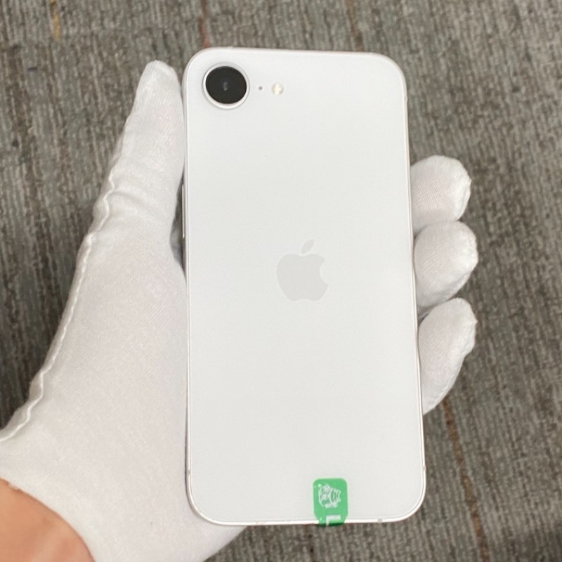 98新 苹果/iPhone 16e 128GB 白色 sim卡限制T-Mobile 编号52261 