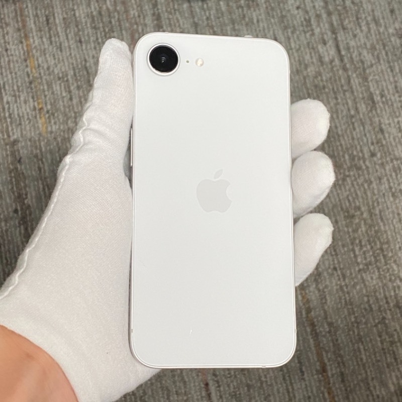 98新 苹果/iPhone 16e 128GB 白色 sim卡限制Cell 编号20140 