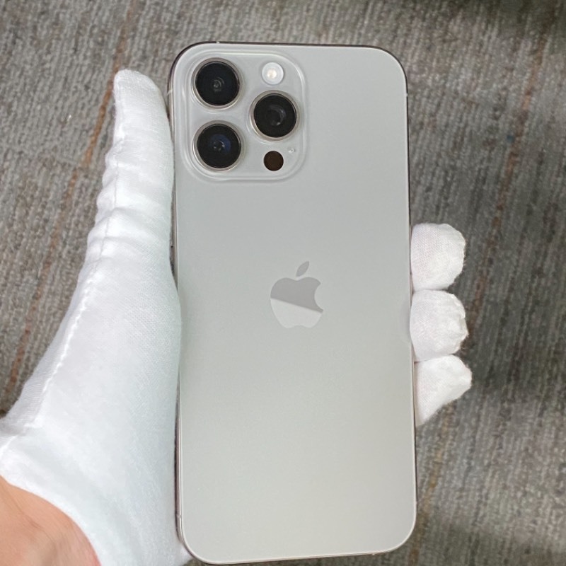 98新 苹果/iPhone 16 Pro Max 256GB 原色钛金属 有锁版 编号32134 