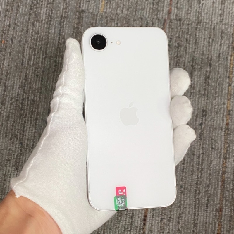 98新 苹果/iPhone 16e 128GB 白色 sim卡限制SPE 编号28424 