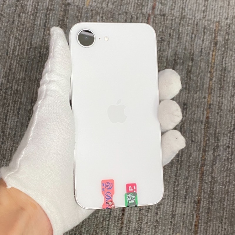 95新 苹果/iPhone 16e 128GB 白色 sim卡限制SPE 编号01661 