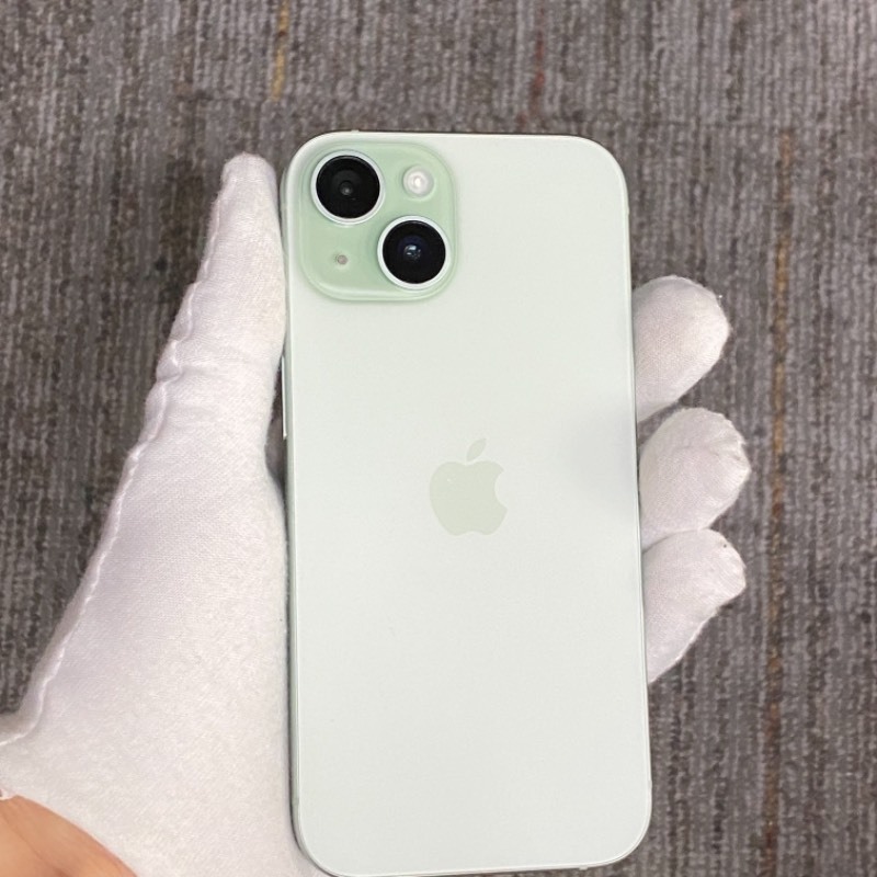 98新 苹果/iPhone 15 128GB 绿色 国行 编号28639 
