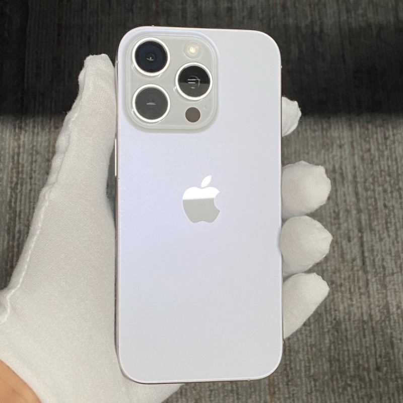 98新 苹果/iPhone 16 Pro 128GB 白色钛金属 sim卡限制XF 编号67158 