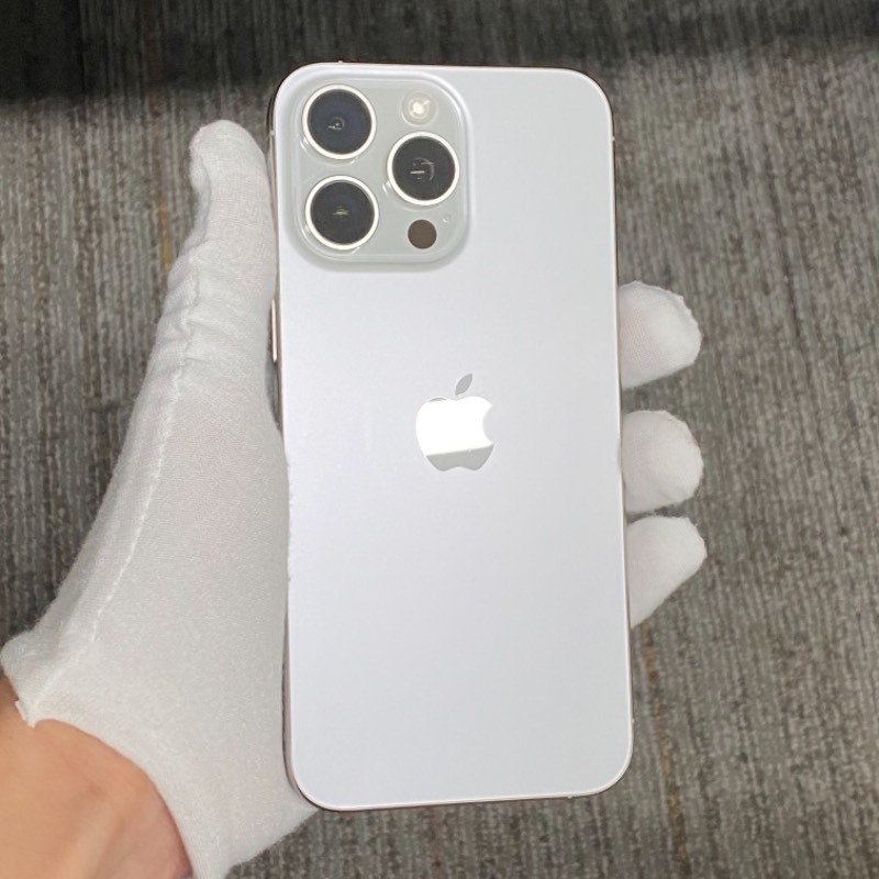 93新 苹果/iPhone 15 Pro Max 256GB 白色钛金属 国行 编号48569 