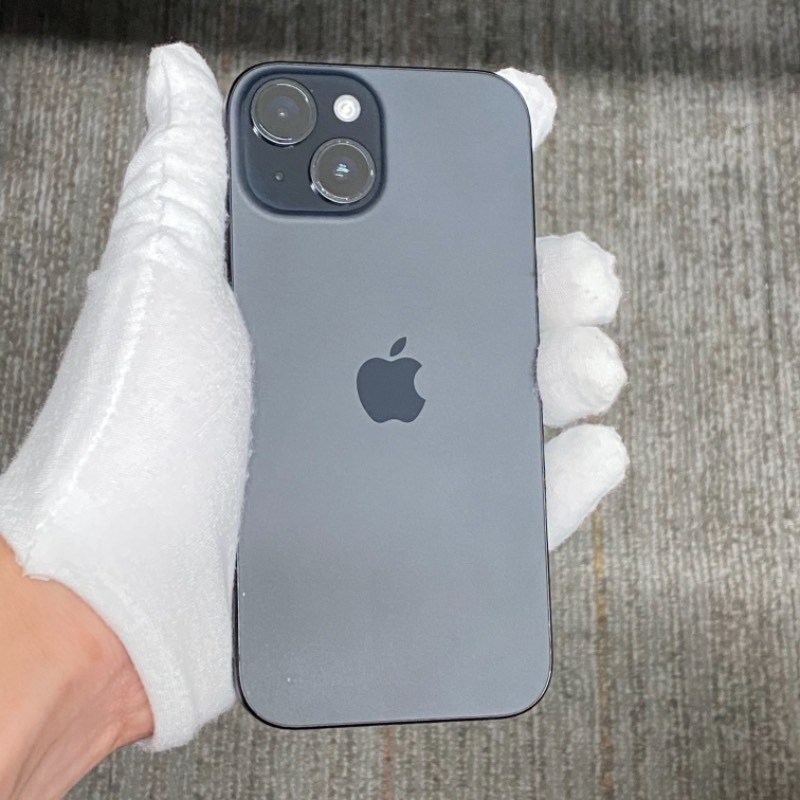 9新 苹果/iPhone 15 128GB 黑色 sim卡限制T-Mobile 编号54908 